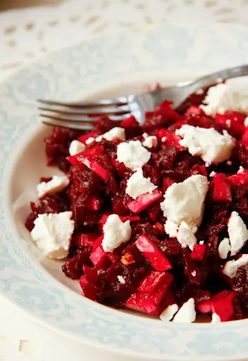 Beets and Goat Cheese