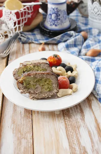 Sheet Pan Meatloaf and Broccoli